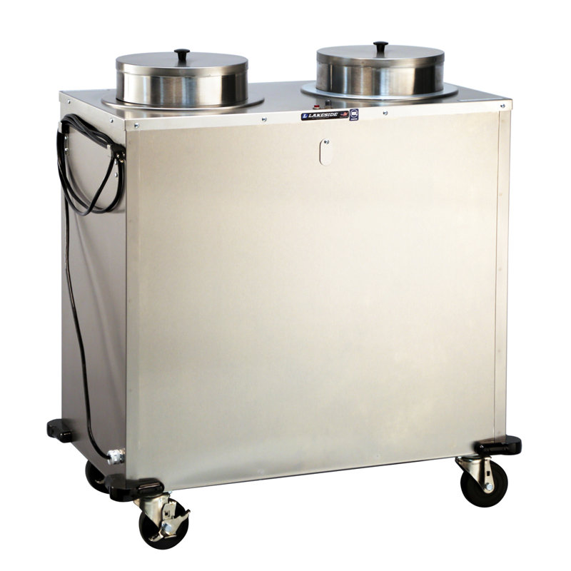 Lakeside Manufacturing 120 V 750 W Mobile Plate Dispenser Wayfair